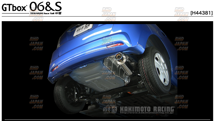 Kakimoto Racing GT Box 06&S Exhaust - GP1 GE6 - RHDJapan